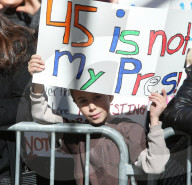 NEWS - USA: Demonstartionen zum 'Not My President's Day'