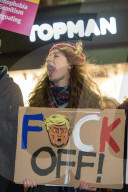 NEWS - London: Demonstrationen gegen Trump Besuch