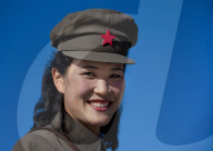 REPORTAGE - Lächelnde Menschen in Nordkorea