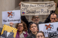 NEWS - New York: Demonstrationen gegen die Dakota Pipeline