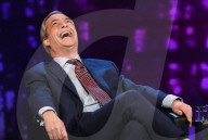 NEWS - London: Hat was zu lachen: Nigel Farage in der Piers Morgan Show