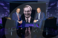 NEWS - London: Hat was zu lachen: Nigel Farage in der Piers Morgan Show