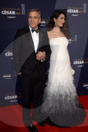 PEOPLE - George und Amal Clooney an der César Verleihung in Paris
