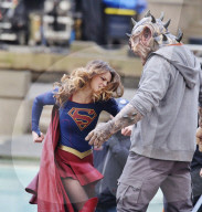 PEOPLE - Melissa Benoist speilt "Supergirl" in Vancouver