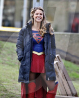 PEOPLE - Melissa Benoist speilt "Supergirl" in Vancouver