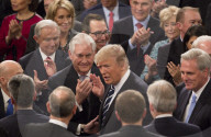 NEWS - Washington: Donald Trump: Erste Rede vor dem Kongress