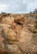 NEWS - Kalifornien: Bilder des kaputten Oroville Staudammes