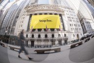 NEWS - New York: Rasanter Börsenstart für "Snapchat"