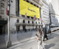 NEWS - New York: Rasanter Börsenstart für "Snapchat"