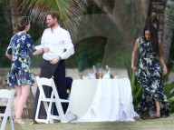 PEOPLE - Turteln an der Hochzeit von Freund "Skippy": Prince Harry und Meghan Markle