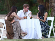 Prince Harry And Meghan Markle Attend A Wedding In Florida 