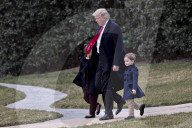 NEWS - USA: Viel beschäftigt und  ständig unterwegs: Präsident Donald Trump