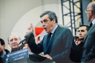 NEWS - Paris: Francois Fillon spricht auf dem Trocadéro zu seinen Anhängern