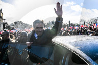 NEWS - Paris: Francois Fillon spricht auf dem Trocadéro zu seinen Anhängern