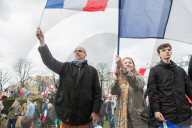 NEWS - Paris: Francois Fillon spricht auf dem Trocadéro zu seinen Anhängern