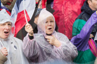 NEWS - Paris: Francois Fillon spricht auf dem Trocadéro zu seinen Anhängern