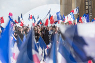NEWS - Paris: Francois Fillon spricht auf dem Trocadéro zu seinen Anhängern