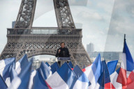 NEWS - Paris: Francois Fillon spricht auf dem Trocadéro zu seinen Anhängern