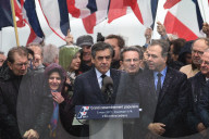 NEWS - Paris: Francois Fillon spricht auf dem Trocadéro zu seinen Anhängern