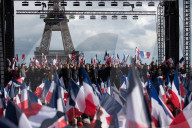 NEWS - Paris: Francois Fillon spricht auf dem Trocadéro zu seinen Anhängern