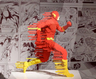 FEATURE - Superhelden aus Lego - Ausstellung in London