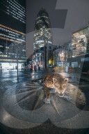 FEATURE - London: Täuschend echt - der Leopard ist los