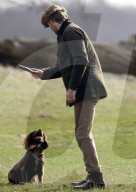 EXKLUSIV - David Beckham filmt einen Werbespot im Park