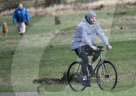 EXKLUSIV - David Beckham filmt einen Werbespot im Park