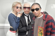 PEOPLE - Paris Fashion Week: Karl Lagerfeld bei Chanel 