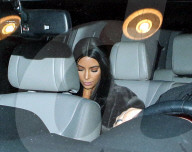 PEOPLE - Kim Kardashian lässt sich von ihrem Chauffeur rumfahren