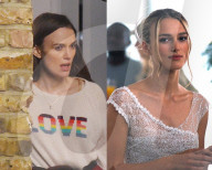 PEOPLE - Gleiche Szene 14 Jahre später: Keira Knightley und Andrew Lincoln in "Love Actually"