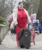 FEATURE - Birmingham: Crufts die Hundeshow - Ankunft der 'Stars'
