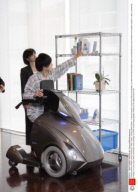 Universal vehicle 'Rodem' press conference, Tokyo, Japan - 26 Aug 2009