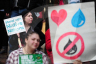 NEWS - Protest in Washington gegen die geplante Pipeline in Dakota