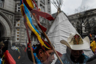NEWS - Protest in Washington gegen die geplante Pipeline in Dakota