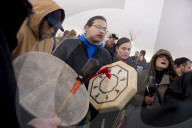 NEWS - Protest in Washington gegen die geplante Pipeline in Dakota