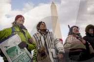 NEWS - Protest in Washington gegen die geplante Pipeline in Dakota