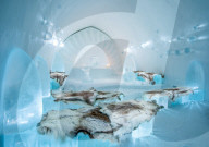 FEATURE - Kalt aber stylisch: Das Eis-Hotel in Schweden