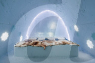 FEATURE - Kalt aber stylisch: Das Eis-Hotel in Schweden