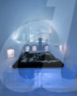FEATURE - Kalt aber stylisch: Das Eis-Hotel in Schweden