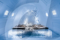 FEATURE - Kalt aber stylisch: Das Eis-Hotel in Schweden
