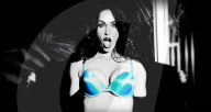 PEOPLE - Megan Fox posiert in Frederick's Lingerie