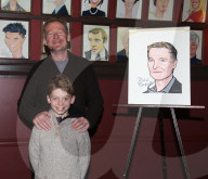 PEOPLE - Cate Blanchett und Richard Roxburgh signieren ihr Portrait bei Sardi's