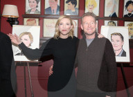 PEOPLE - Cate Blanchett und Richard Roxburgh signieren ihr Portrait bei Sardi's
