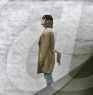 EXKLUSIV - Paula Patton und Devon Sawa bei Dreharbeiten zu 'Somewhere Between' in Vancouver