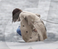EXKLUSIV - Paula Patton und Devon Sawa bei Dreharbeiten zu 'Somewhere Between' in Vancouver