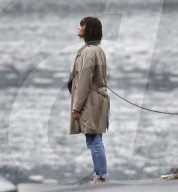 EXKLUSIV - Paula Patton und Devon Sawa bei Dreharbeiten zu 'Somewhere Between' in Vancouver