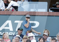 PEOPLE - Tennis: Leonardo DiCaprio in Indian Wells