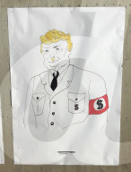 NEWS - Trump Karikaturen in Stockholm