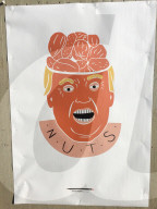 NEWS - Trump Karikaturen in Stockholm